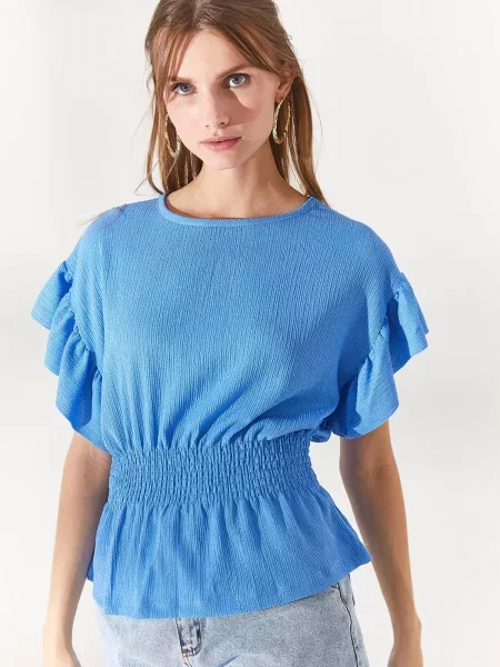 Olalook Bluză albastru