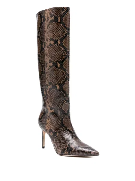 Botine Stuart Weitzman din piele maro