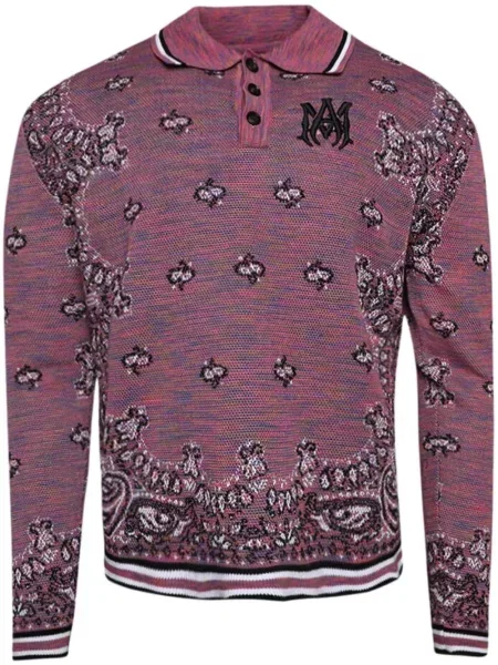 Tricou polo Amiri violet
