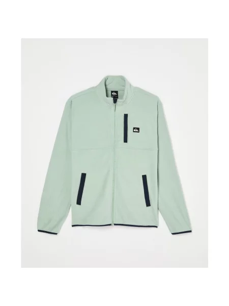 Polar Quiksilver No Destination Full Zip zielono granatowy S szary