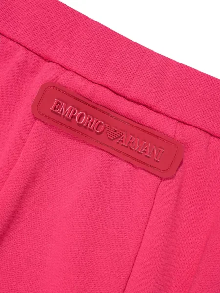 Spódnica mini dziecięca Emporio Armani różowa