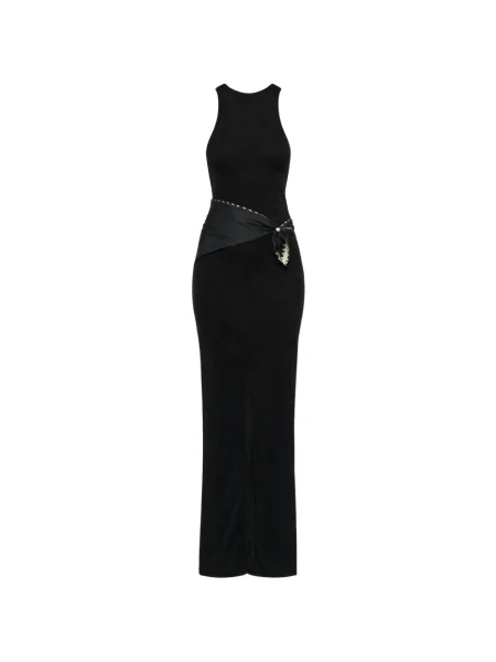 Maxi rochie maxi Nanushka de costum negru