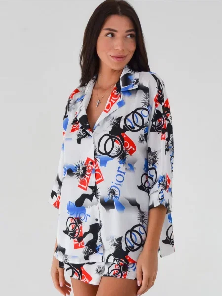 Блузка Leinle черная