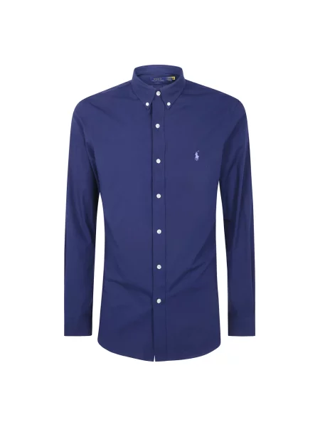Koszula Polo Ralph Lauren z długim rękawem niebieska