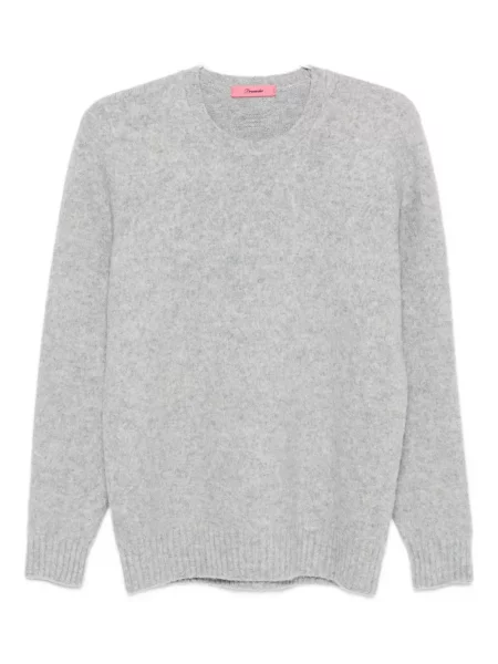 Džemper Drumohr s okruglim izrezom siva
