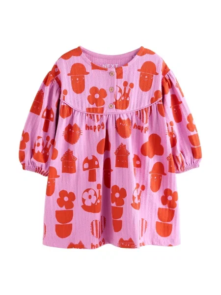 Next Rochie lila roșu