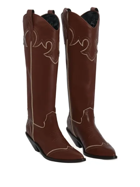 Botine Johanna Ortiz din piele maro