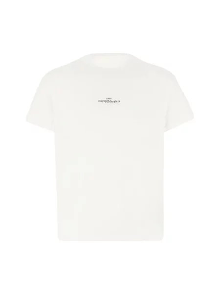 Koszulka Maison Margiela z logo biała