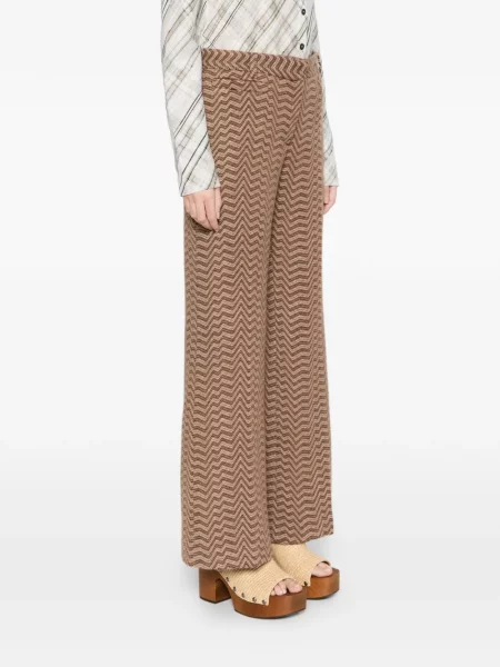 Nohavice Missoni hnedá