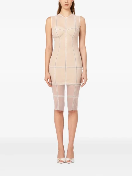 Rochie midi Murmur alb