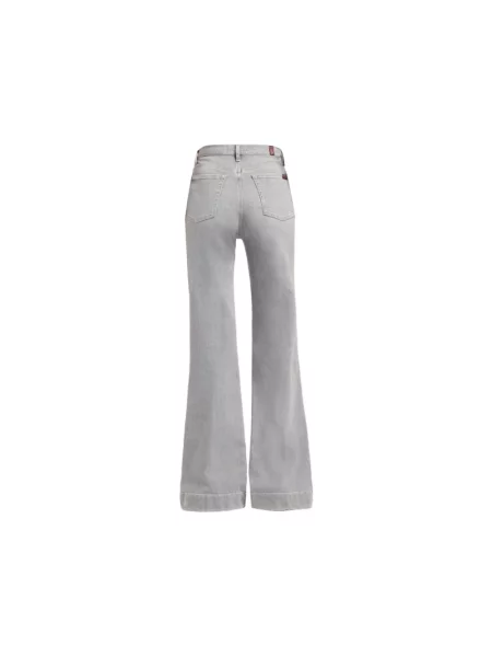 Jeansy 7 For All Mankind szare