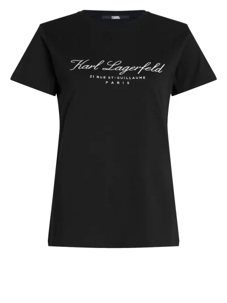 Tričko Karl Lagerfeld s výšivkou