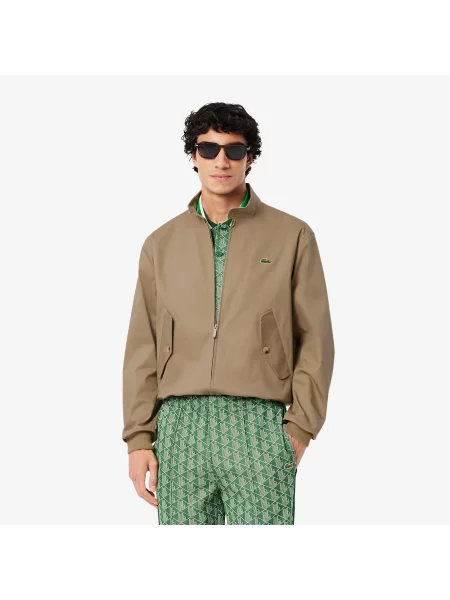Lacoste Kurtka Lacoste brązowa