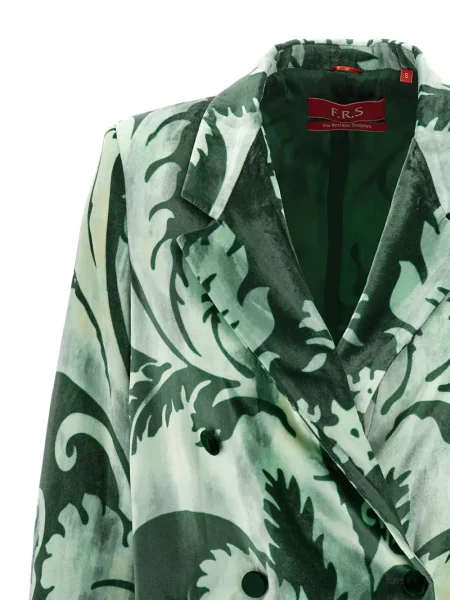 Sacou F.r.s For Restless Sleepers cu model paisley verde