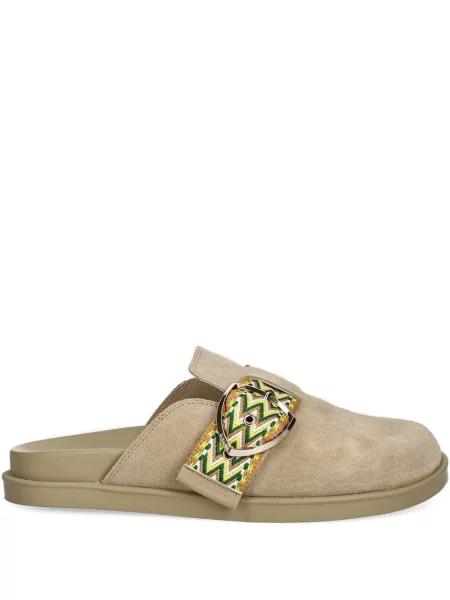 Semišové mules Blauer bez podpatku