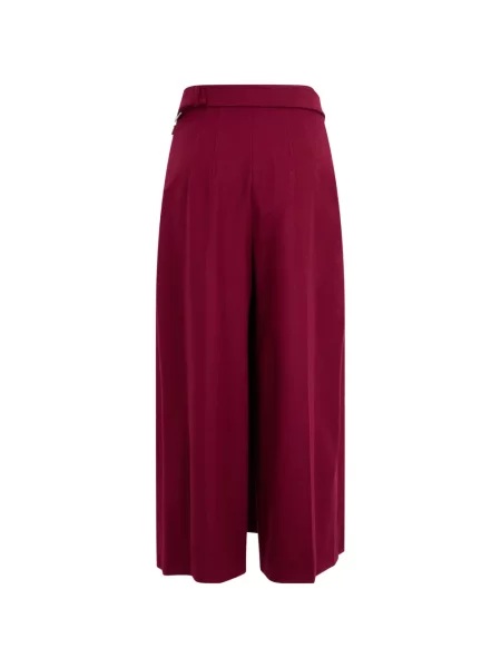 Cu centură fusta maxi Alberta Ferretti roșu