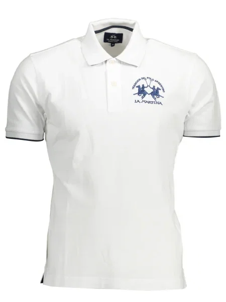 Polo La Martina alb