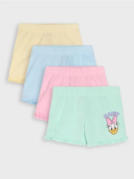 Sinsay Kraťasy 4 pack Disney pastelová růžová