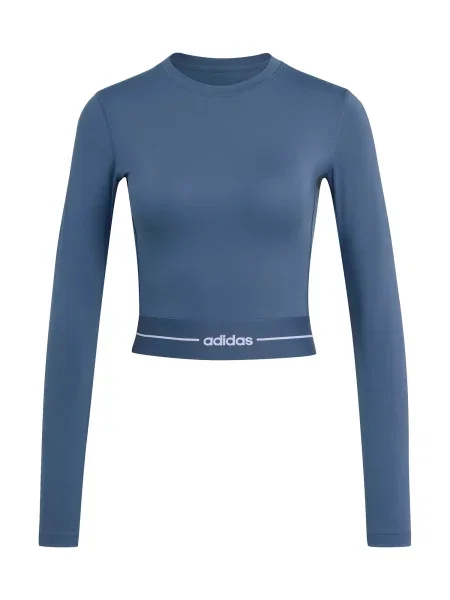 ADIDAS PERFORMANCE Tricou funcțional Hyperglam albastru alb