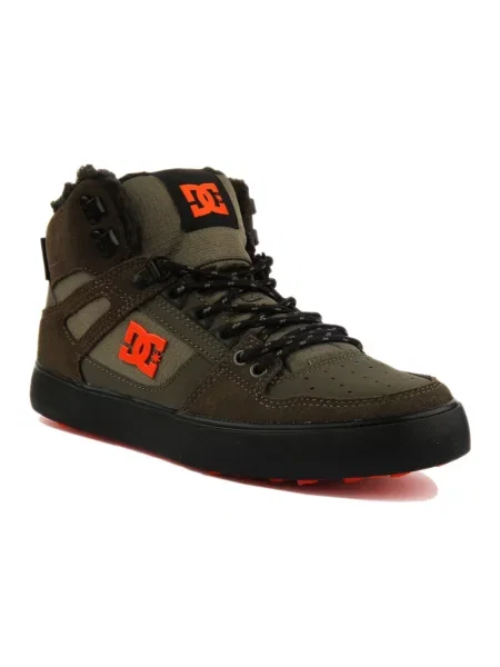 Sneakersy Dc Shoes zamszowe zielone
