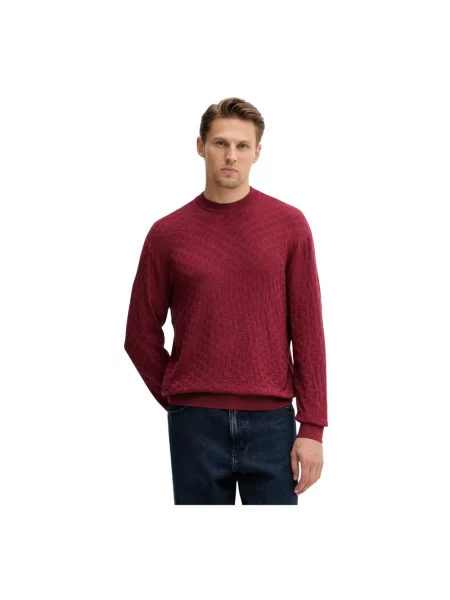 Sweter Armani Exchange czerwony
