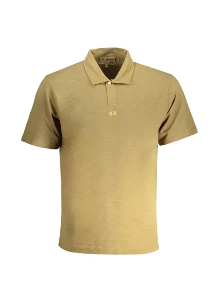 Scurt tricou polo La Martina cu mâneci scurte verde