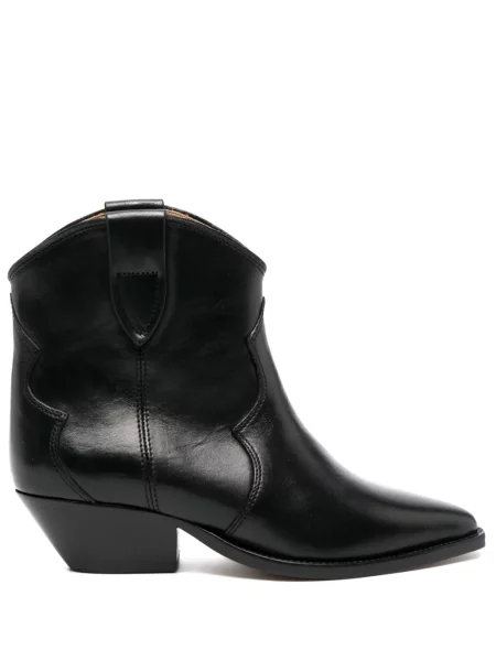 Botine Isabel Marant cowboy negru