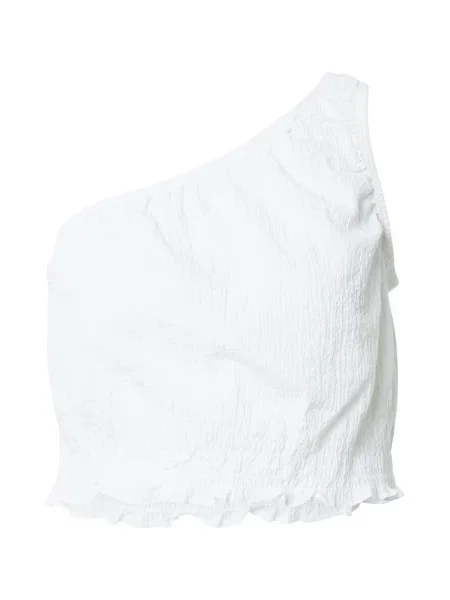 WEEKDAY Top Delta alb