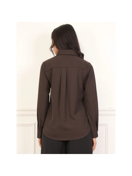 Bluză La Modeuse maro