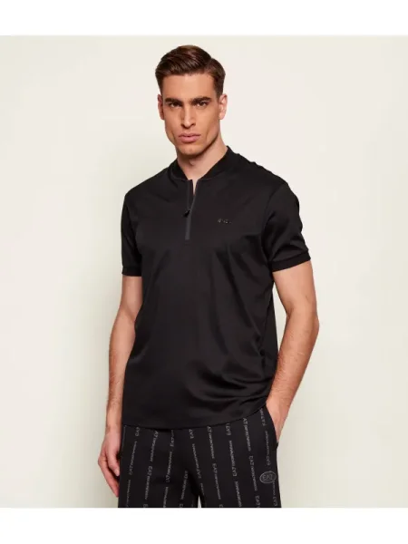 BOSS GREEN Tricou PL_Unity Pariq negru