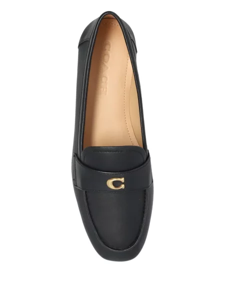 Pantofi loafer Coach negru