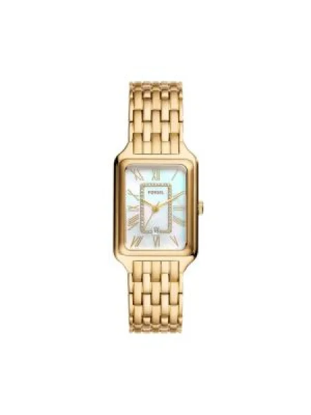 Fossil Ceas Raquel Auriu alb