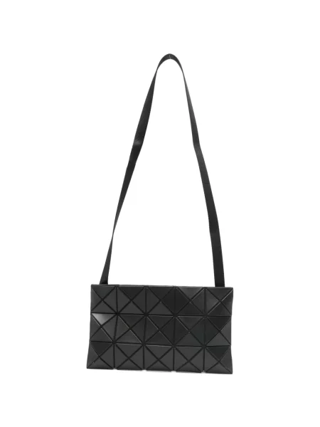 Geanta crossbody Bao Bao Issey Miyake cu imprimeu geometric negru