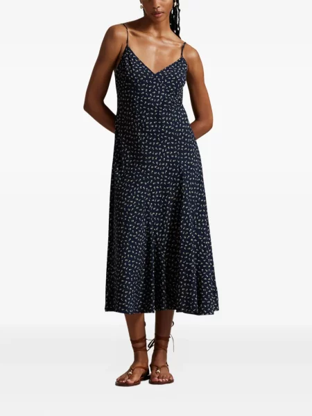 Căciulă Polo Ralph Lauren cu broderie tricotate de costum albastru