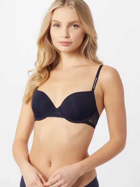 Tommy Hilfiger Underwear Nedrček temno modra bela