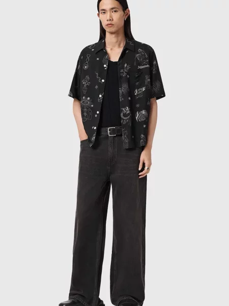 Сорочка з додаванням льону AllSaints TERRA