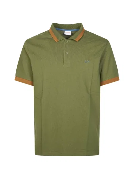 Tricou polo Sun68 verde