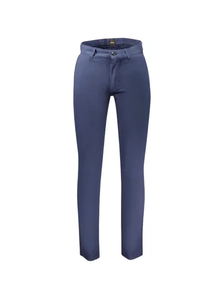 Pantaloni chino Boss albastru