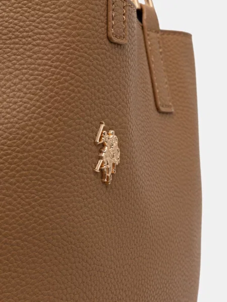 Кожаная сумка шоппер U.s. Polo Assn.