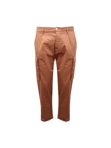 Spodnie cargo Officina36 czerwone
