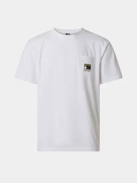Футболка The North Face с автографом белая