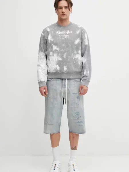 Джинсовые шорты Mm6 Maison Margiela