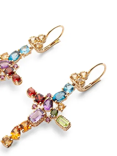Auskarai Dolce & Gabbana geltona