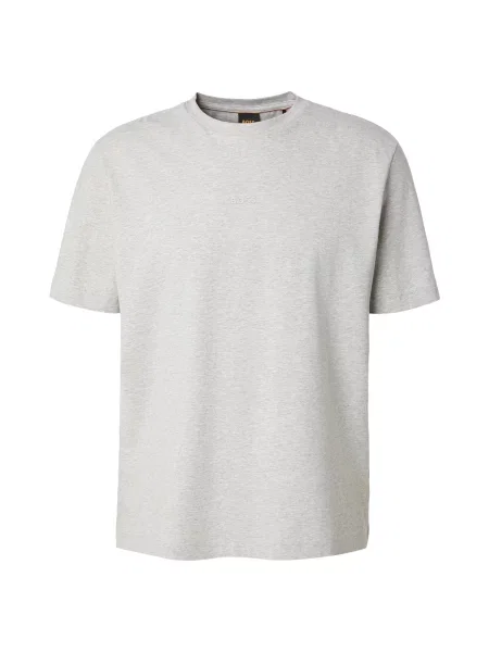 BOSS Tricou Chup amestecat gri