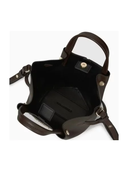 Karl Lagerfeld crossbody kabelka dámska K/PIERCED hnedá