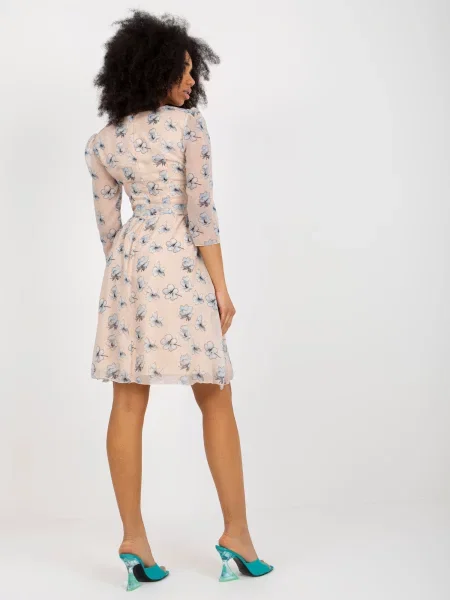 Rochie Fashionhunters de costum bej