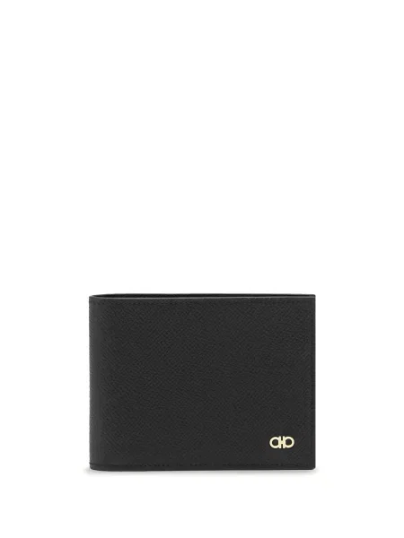 Portofel Ferragamo din piele negru