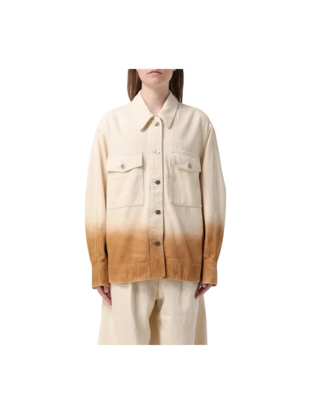 Wielobarwność koszula Alanui biała