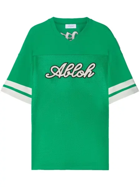 Fotbal tricou Off-white cu imagine plasă