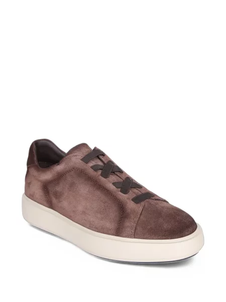 Szarvasbőr sneaker Officine Creative barna